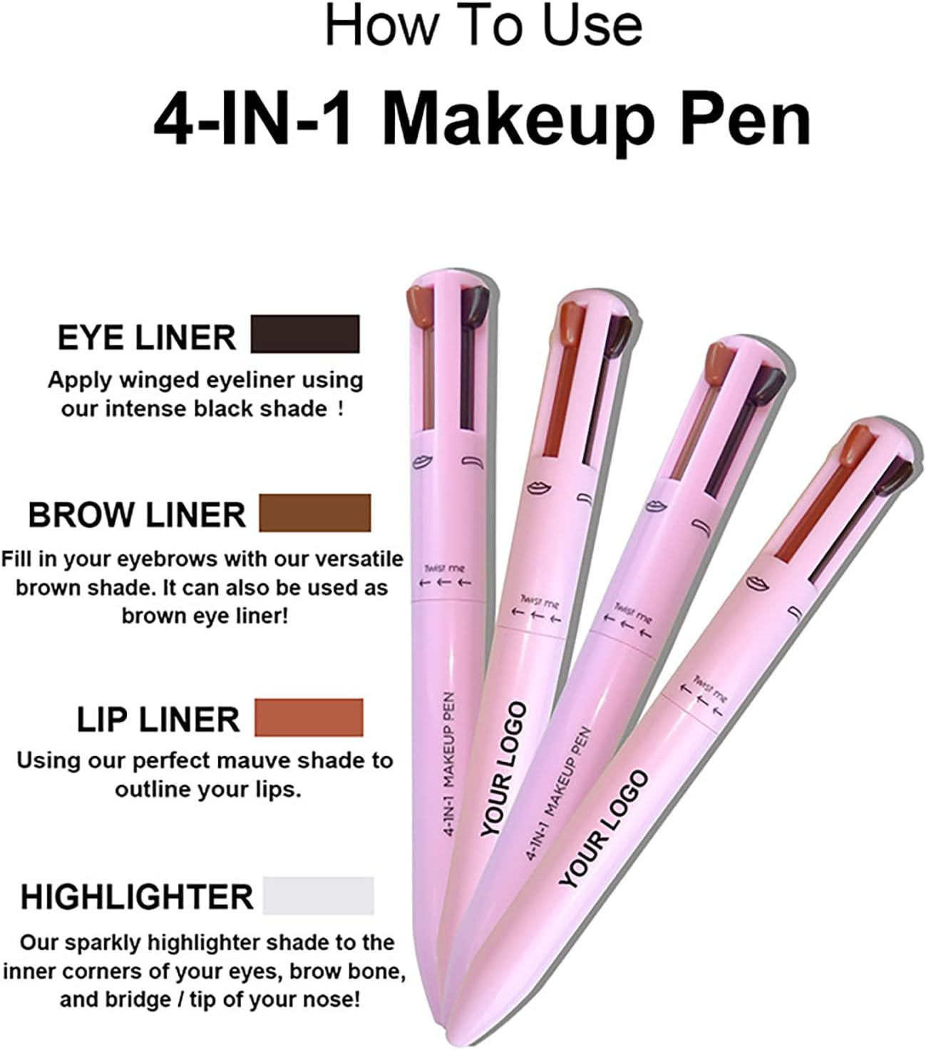 BeauFairy 4-in-1 Makeup Pen