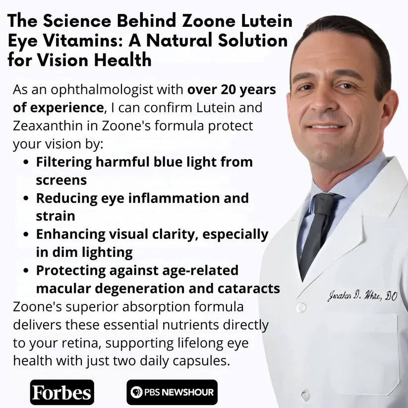 Zona Lutenvision-suplemento vitamínico y mineral para la salud ocular (90 cápsulas)